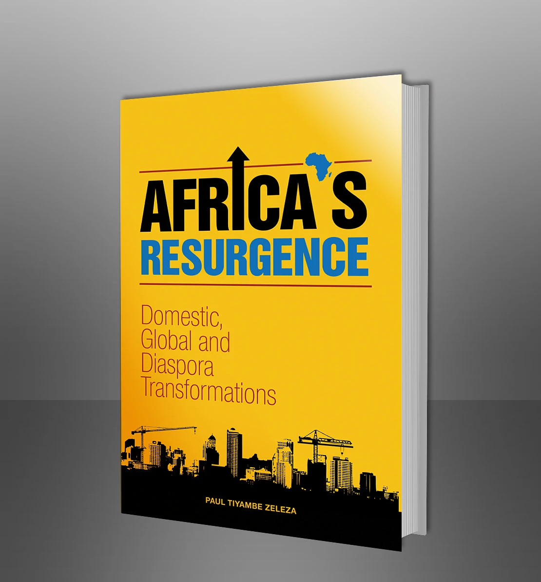 Africa’s Resurgence book cover design presentation, part 1 of 5