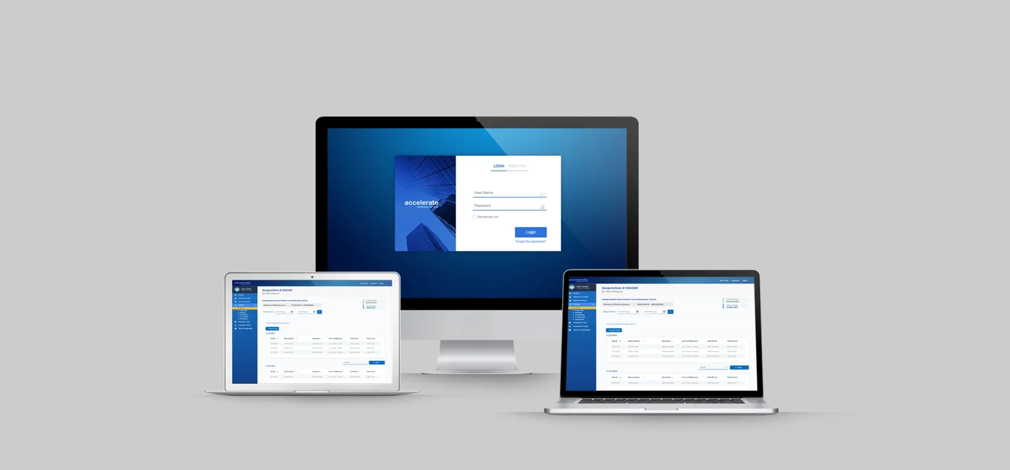 HHS Accelerate case study — Responsive screen presentation